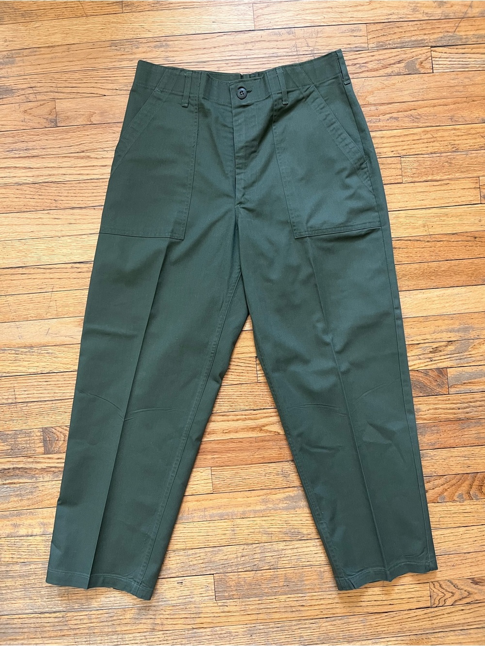 Vintage 1980 Men’s Military OG-507 Fatigue Baker Pants W32